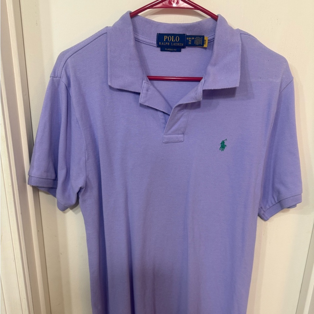 Polo by Ralph Lauren Boys Purple Polo Shirt